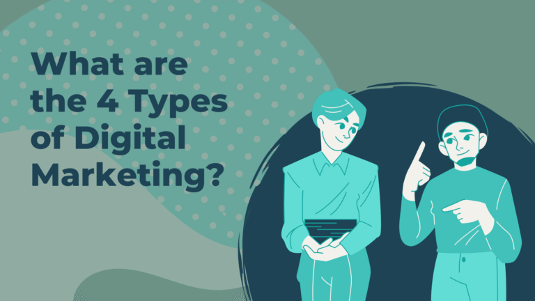 What are the 4 Types of Digital Marketing?
